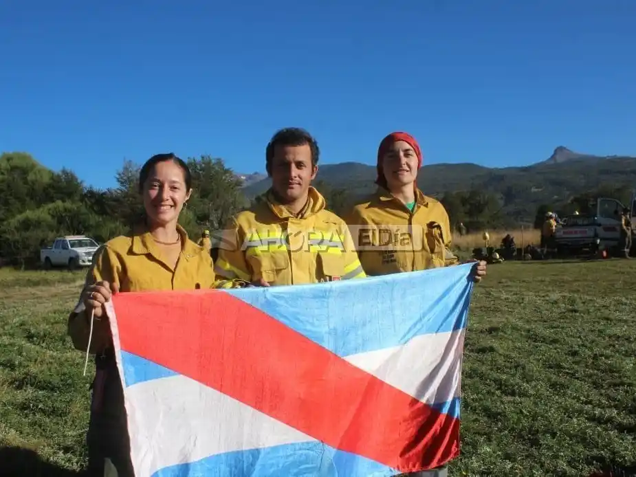 Tres bomberos de la ciudad combatieron los incendios del sur y contaron su experiencia