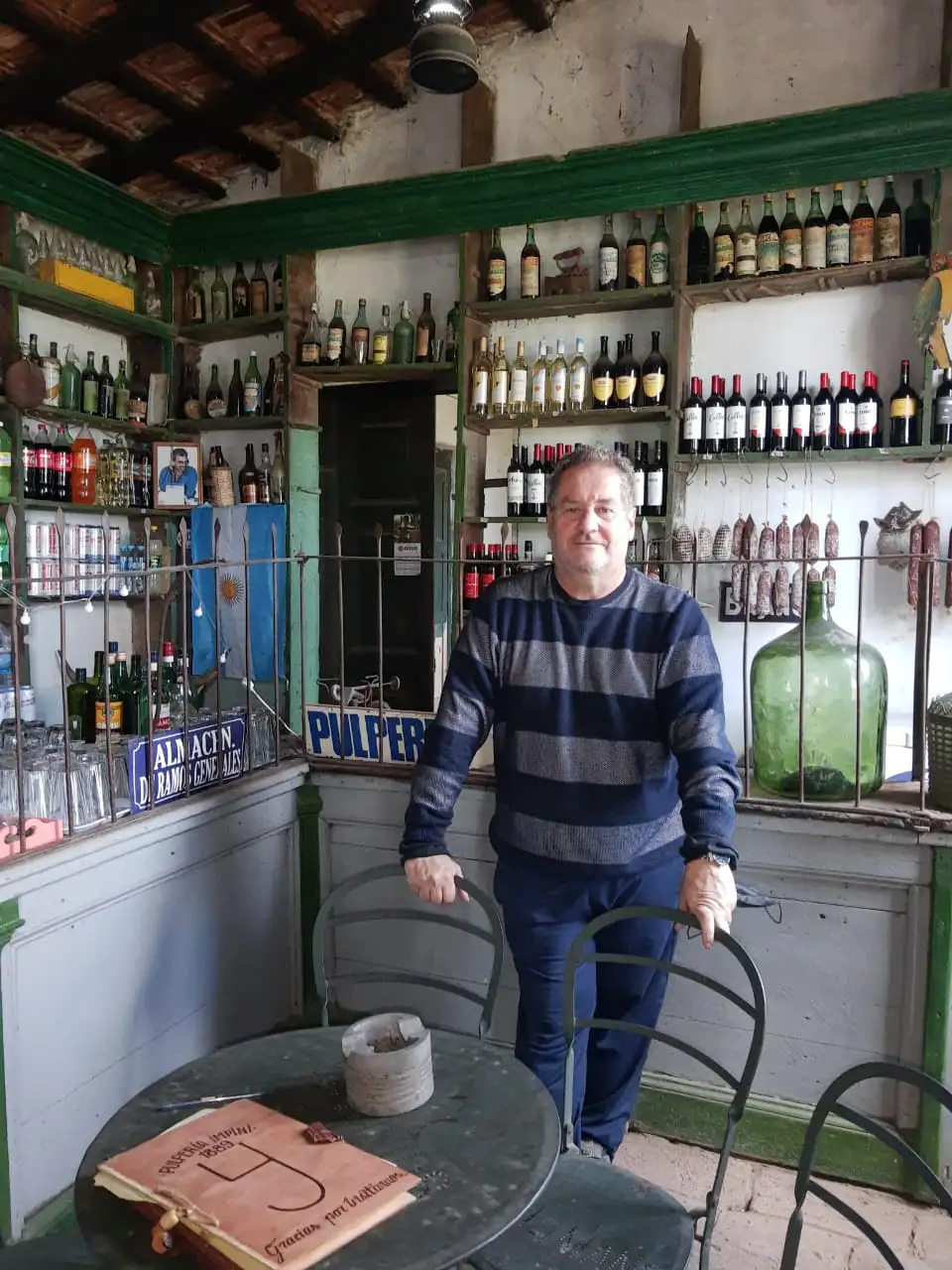 Jorge Impini presentó su libro sobre la historia del lugar