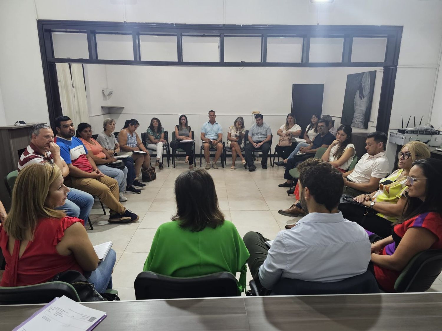 Se reunió la mesa de emergencia social