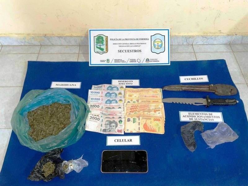 Anularon otro centro de distribución
de drogas y detuvieron a un hombre