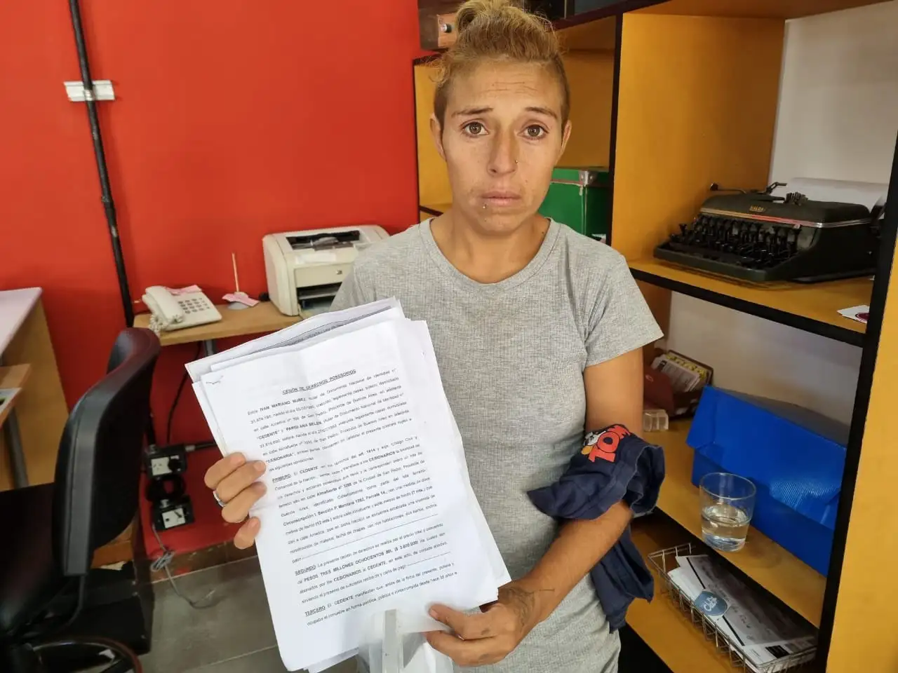 belen parisi denuncia ivan nuñez documentacion