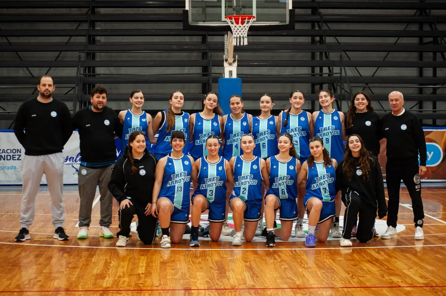 Tres Arroyos se quedó con el 5° lugar del torneo (FEDERACION BONAERENSE DE BASQUET)