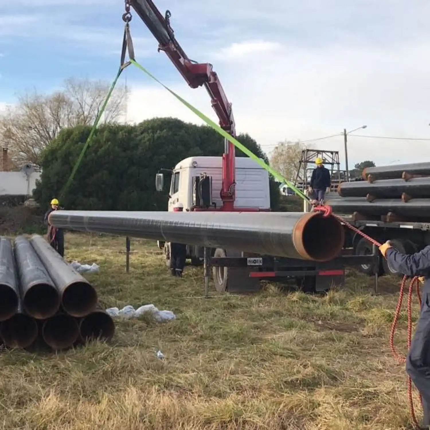 Iniciaron en Tandil las obras de refuerzo del gasoducto que abastecerá a Mar del Plata 