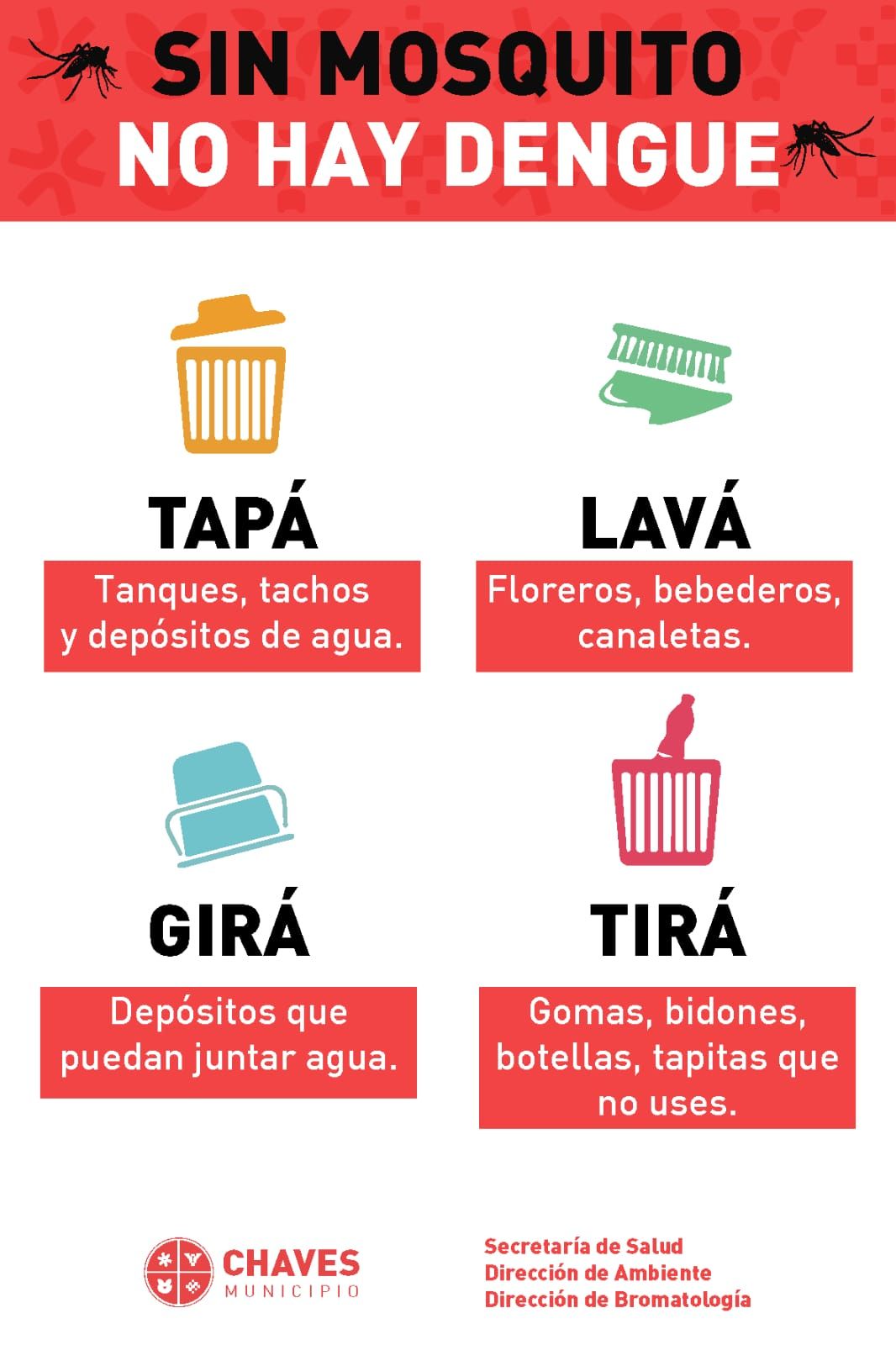 Campaña contra el dengue en Chaves
