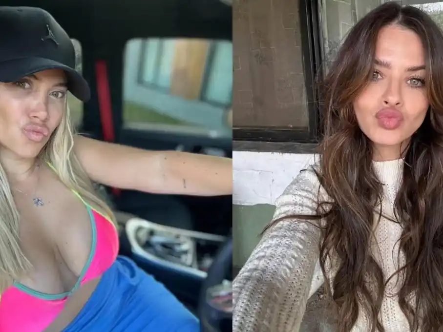 Fotos: Instagram (@wanda_nara y @sangrejaponesa)