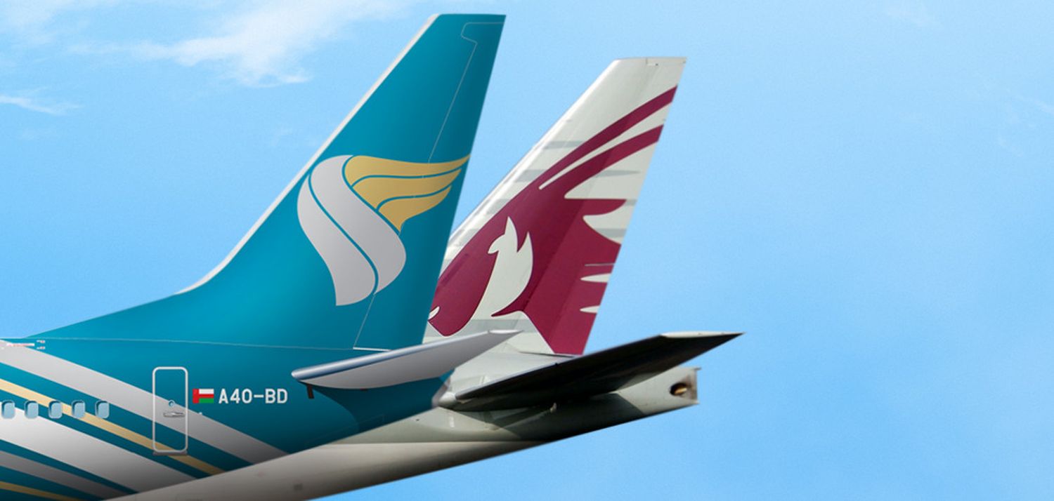 Qatar Airways y Oman Air expanden su acuerdo de código compartido