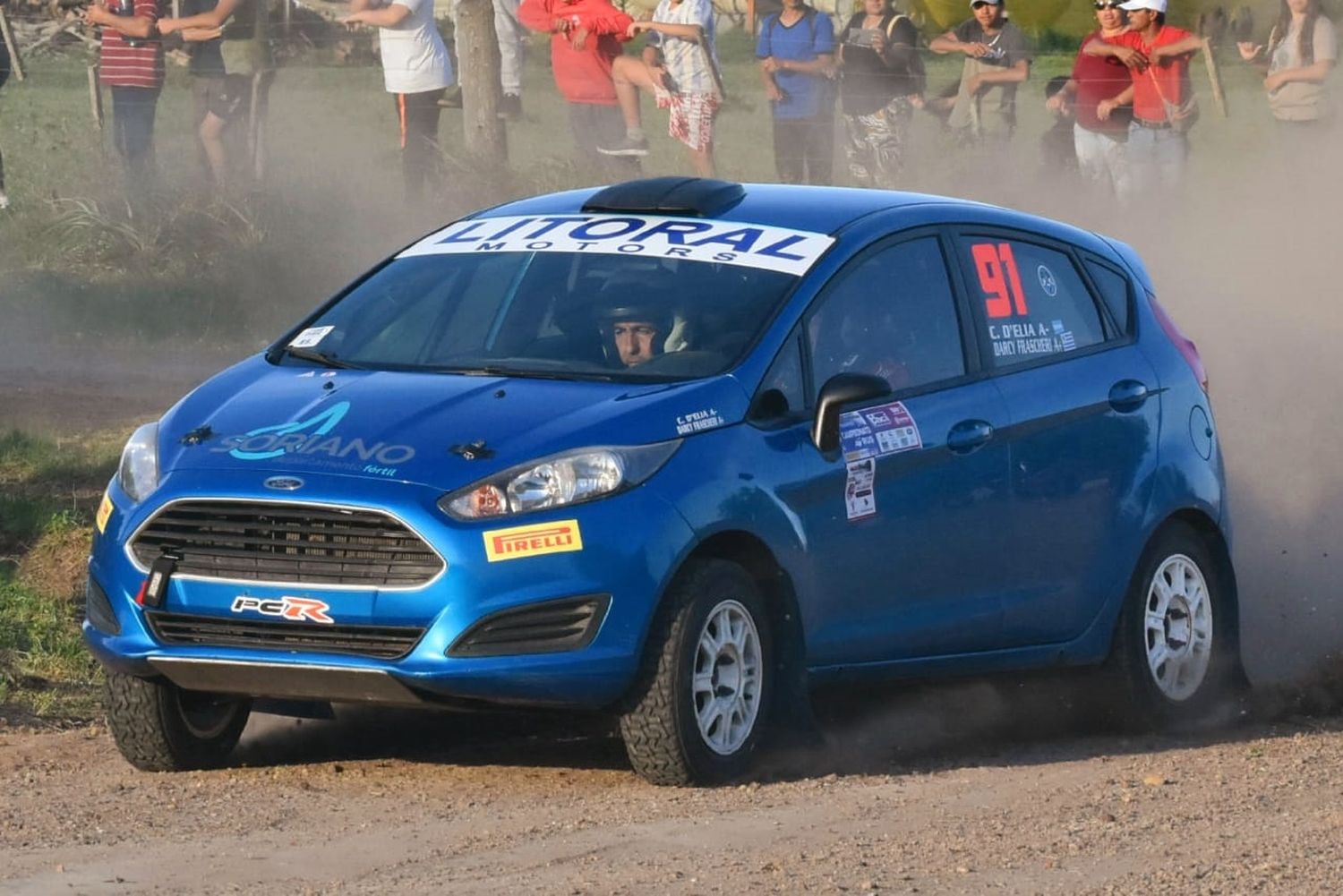 Cristian Delía va por el bicampeonato en el Rally Entrerriano