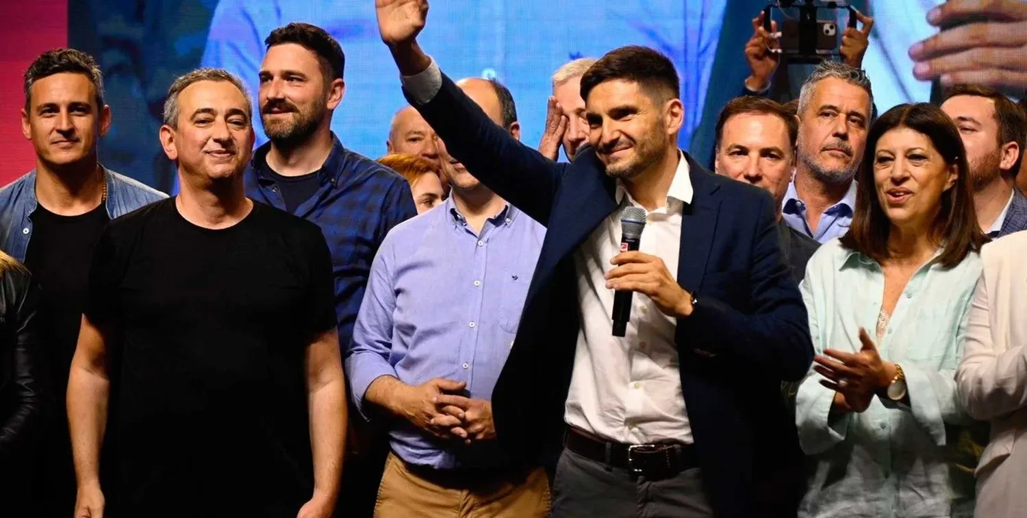 Pullaro, el gran ganador de la noche será el próximo gobernador de Santa Fe. Foto: Marcelo Manera