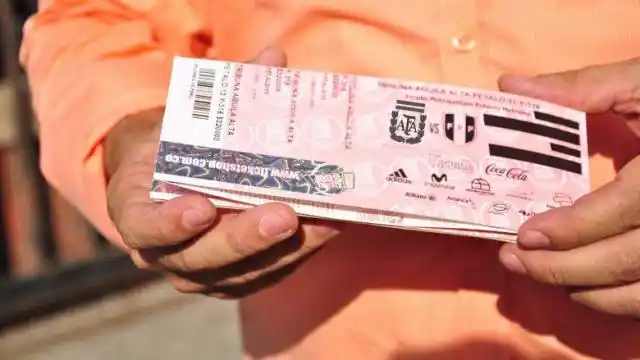 Aparecieron remanentes de entradas para el partido entre Argentina y Perú