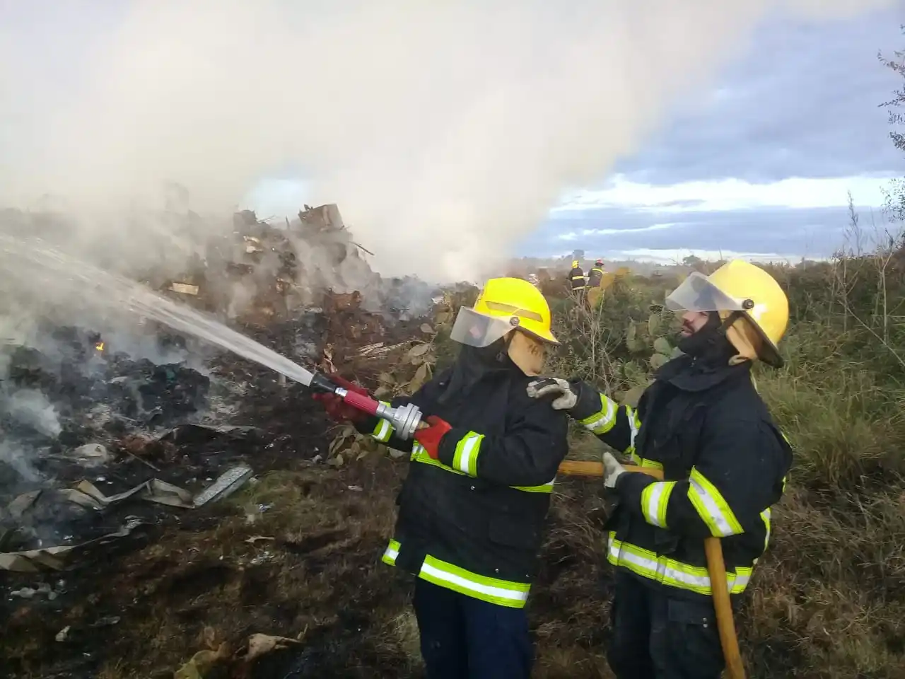 Hay 50 bomberos entrerrianos entrenados para ir al Amazonas