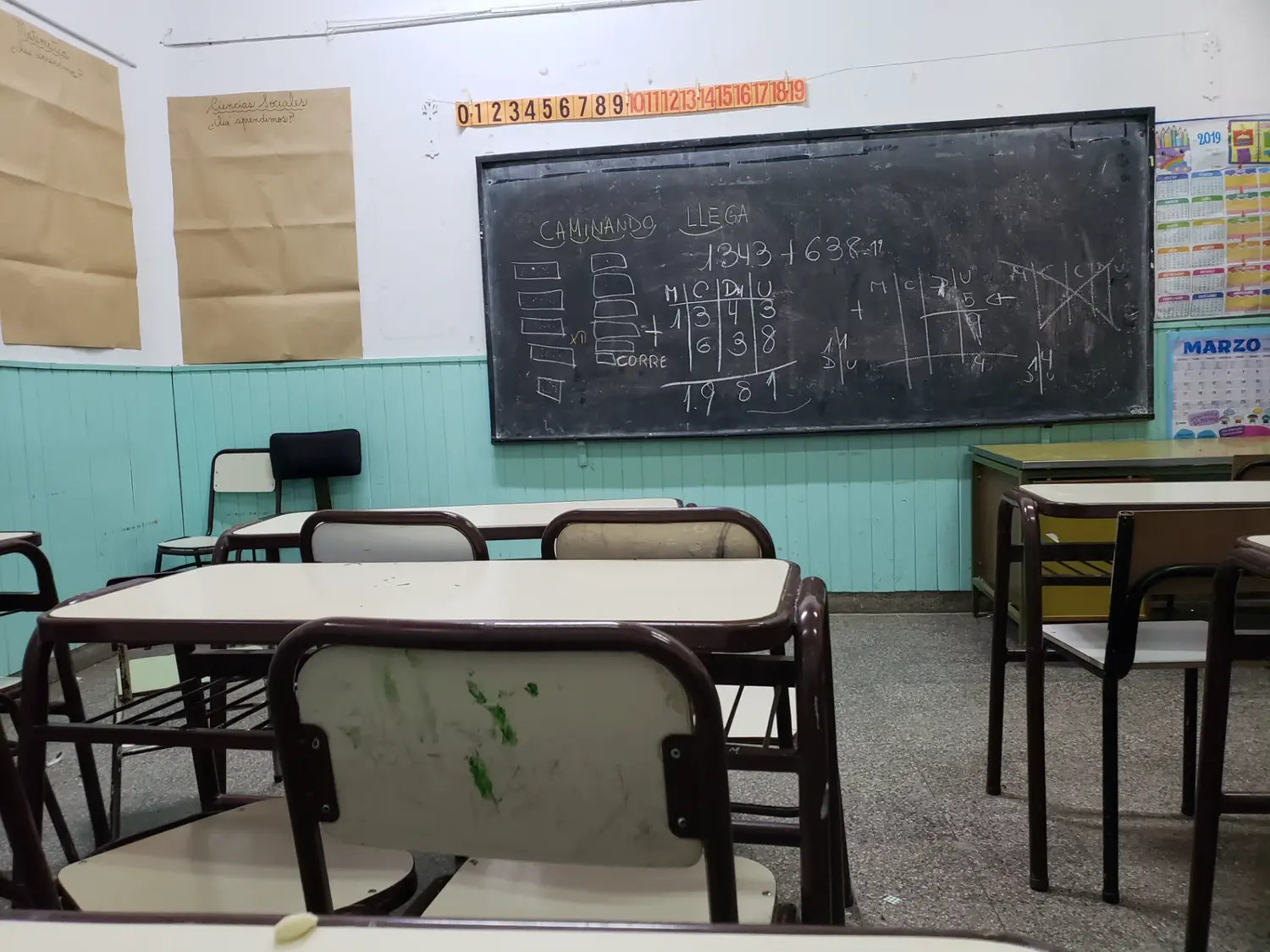 Tras las vacaciones de invierno, hay paro docente en la provincia de Buenos Aires.
