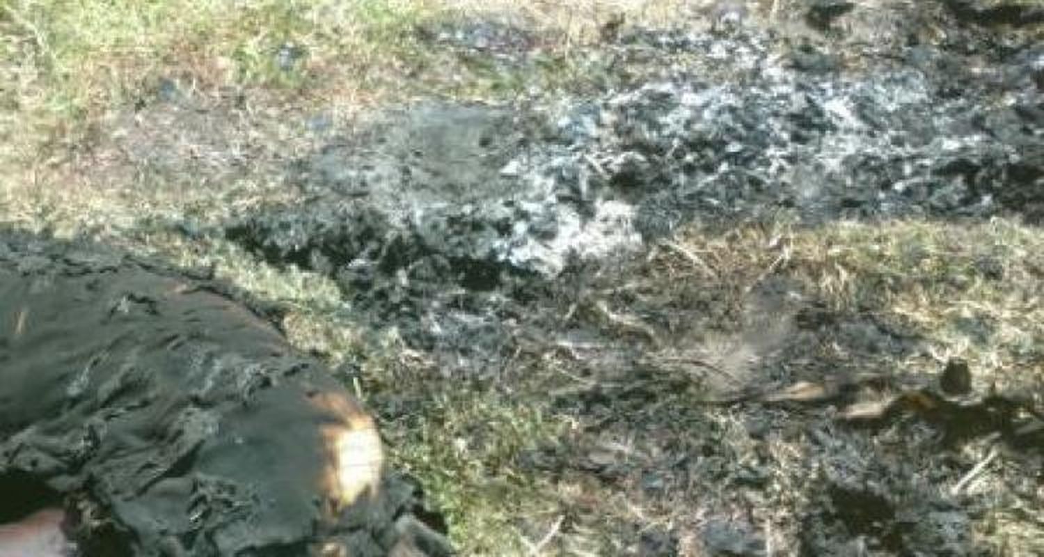 Hallaron un cuerpo calcinado en inmediaciones del Cementerio