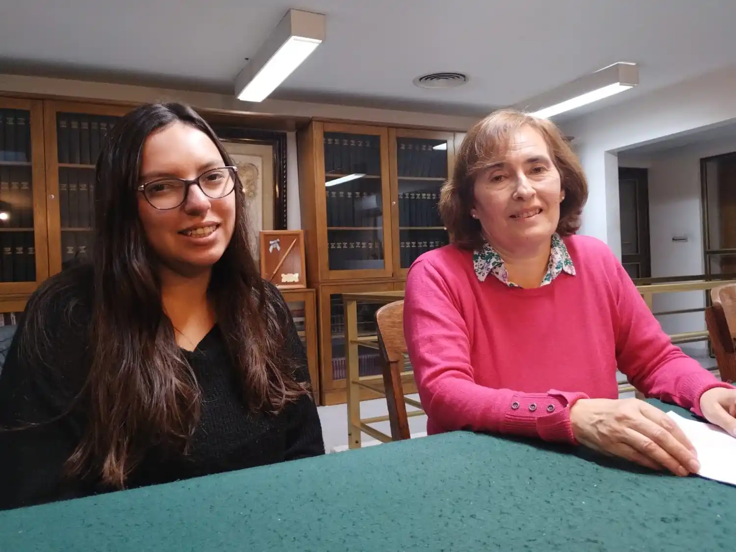 Ivana Cuello y María Nélida Scotti