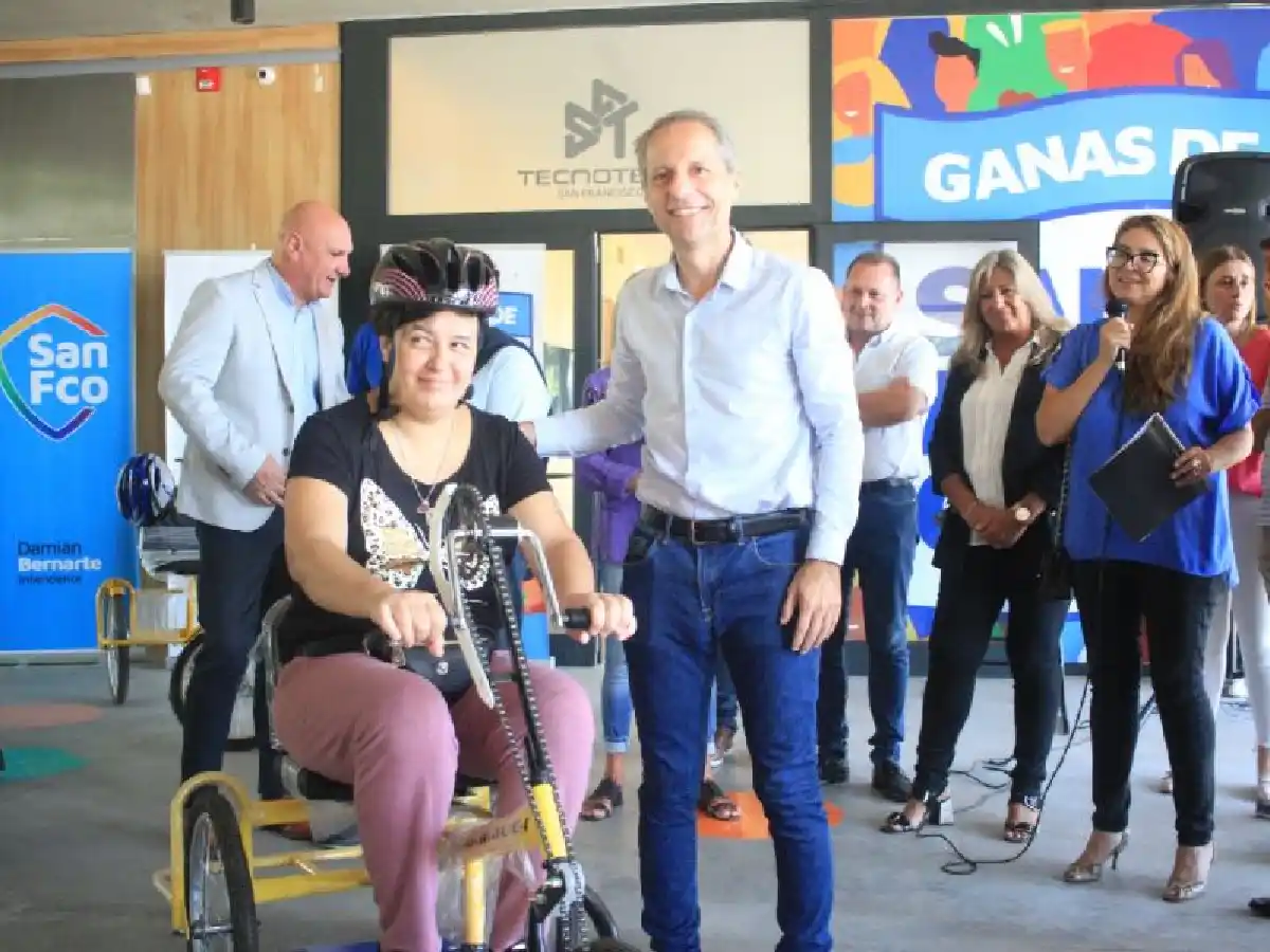 Cinco sanfrancisqueños ya cuentan con su bicicleta adaptada