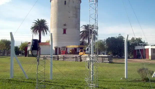 Realizan mantenimiento de la Estación Meteorológica