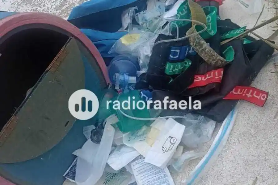 Delincuentes desvalijaron una ambulancia del SEIS 107