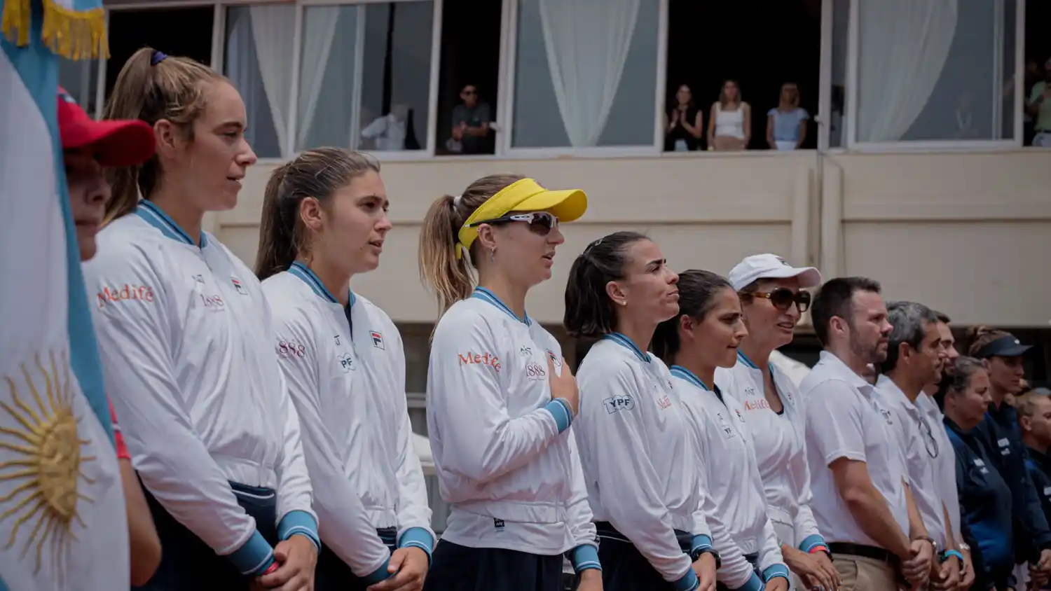 Solana Sierra sumó un partido más en Billie Jean King Cup