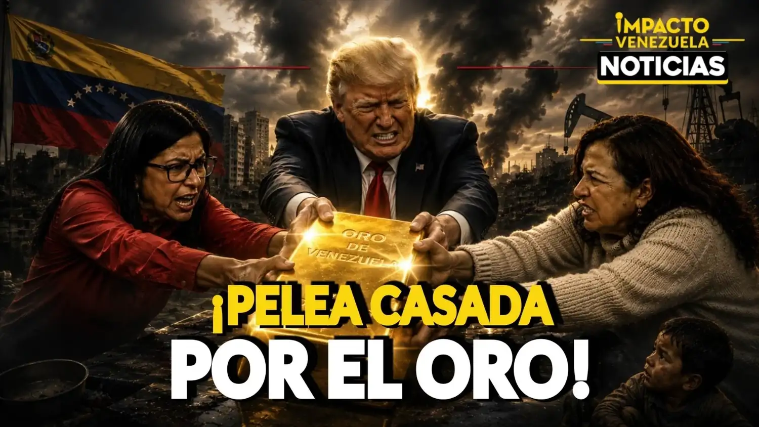 ORO VENEZOLANO: RECONSTRUCCIÓN A CAMBIO DE SUPERVISIÓN INTERNACIONAL