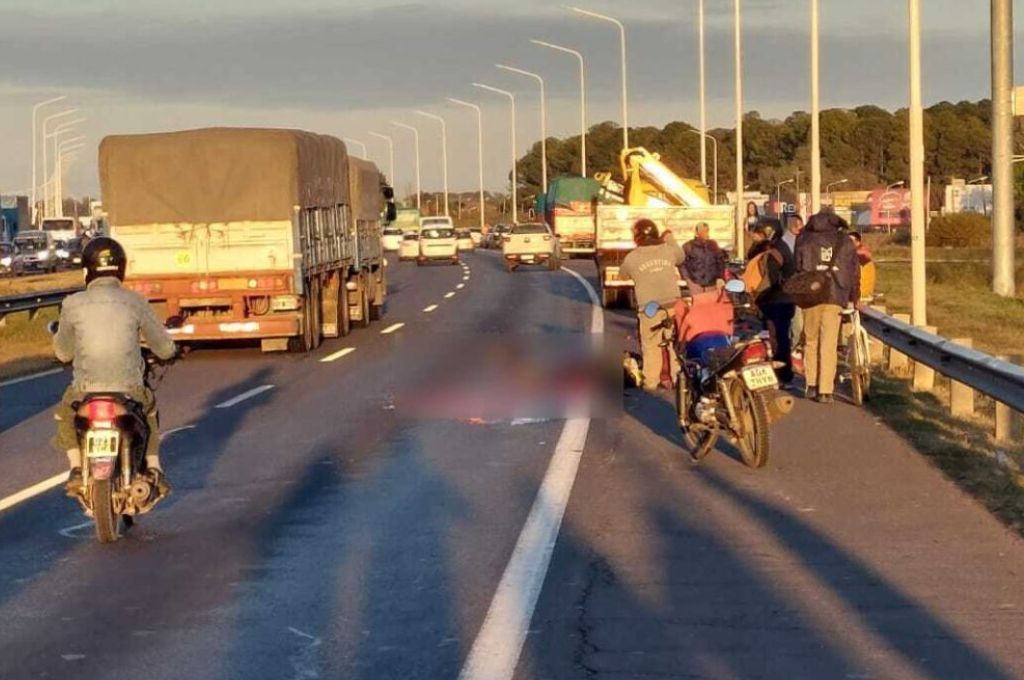 El siniestro tuvo lugar a la altura del predio 4 de Junio del Club Colón.