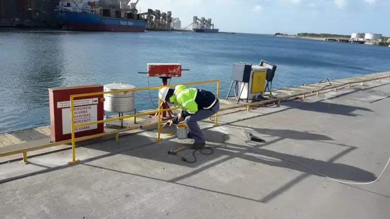 Mejoras de seguridad en Puerto Quequén