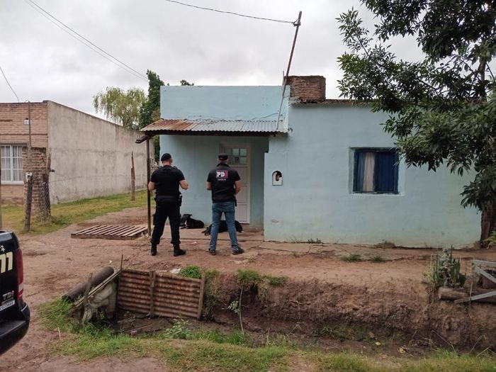 allanamiento droga pdi san justo robo moto nelson - 1