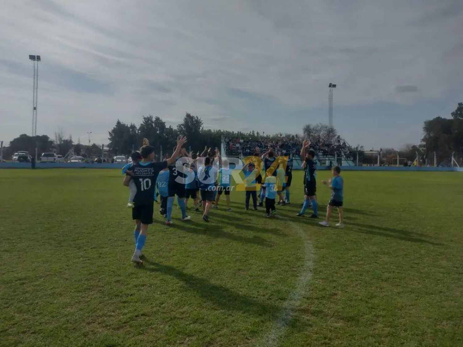 Hughes y San Jorge no se sacaron ventaja