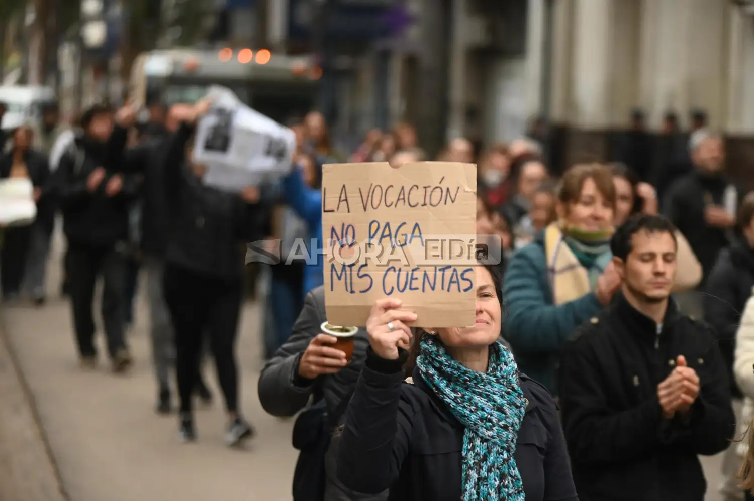 Este domingo, los docentes harán oír su reclamo en los obeliscos de la Costanera