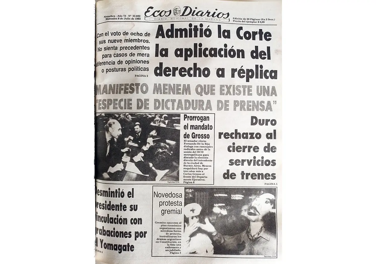 Miércoles 8 de Julio de 1992