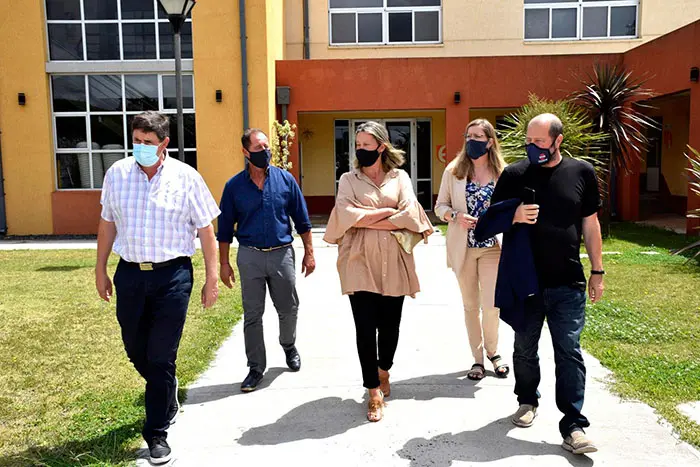 Un diputado provincial visitó el Espacio Cultural de San Cayetano
