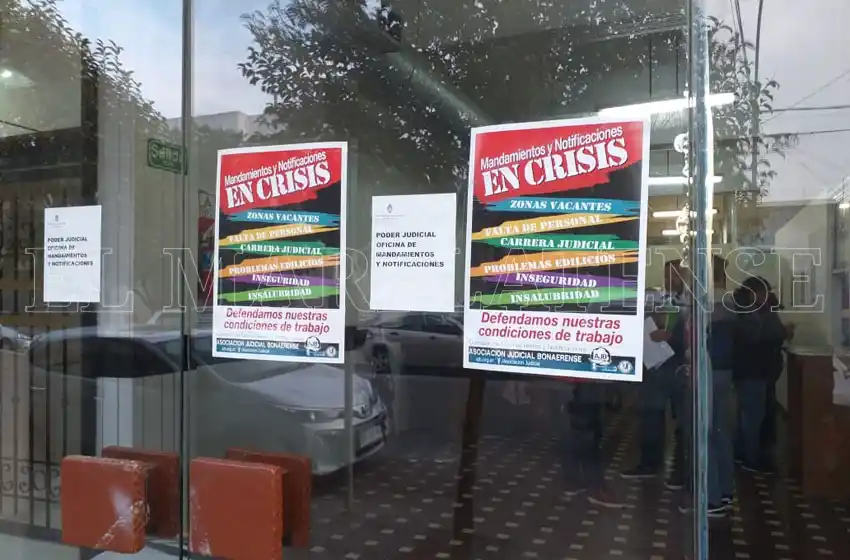 Judiciales: Segunda jornada de paro por paritarias y crisis de infraestructura