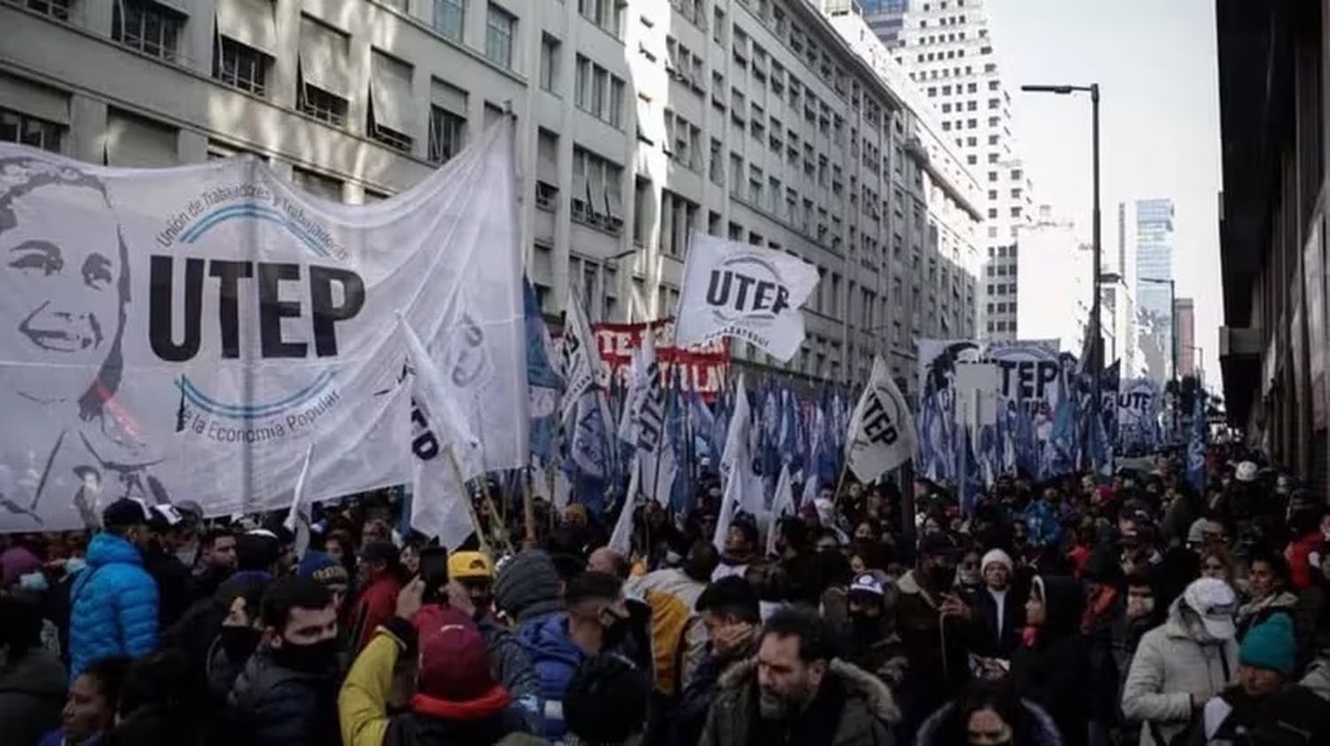 Utep y otras organizaciones ya marcharon contra el Gobierno.