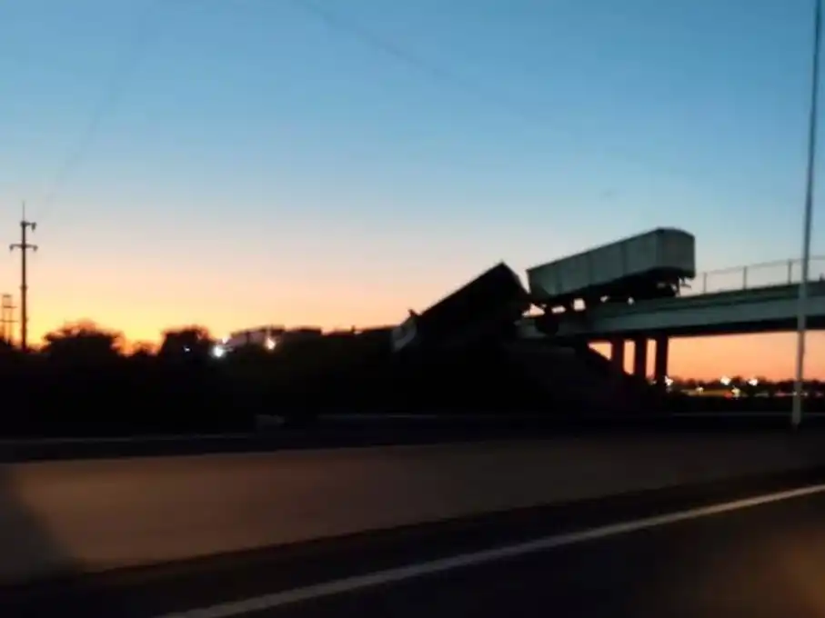 Accidente este jueves en la madrugada.