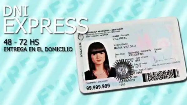 Paso a paso para tramitar el DNI express en Entre Ríos