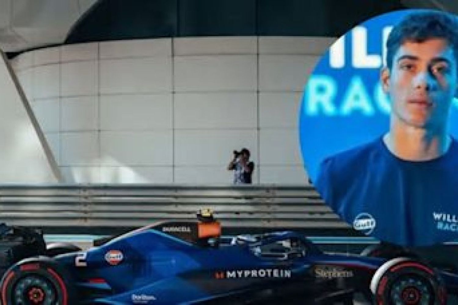 Colapinto se subió al Williams de Fórmula 1
