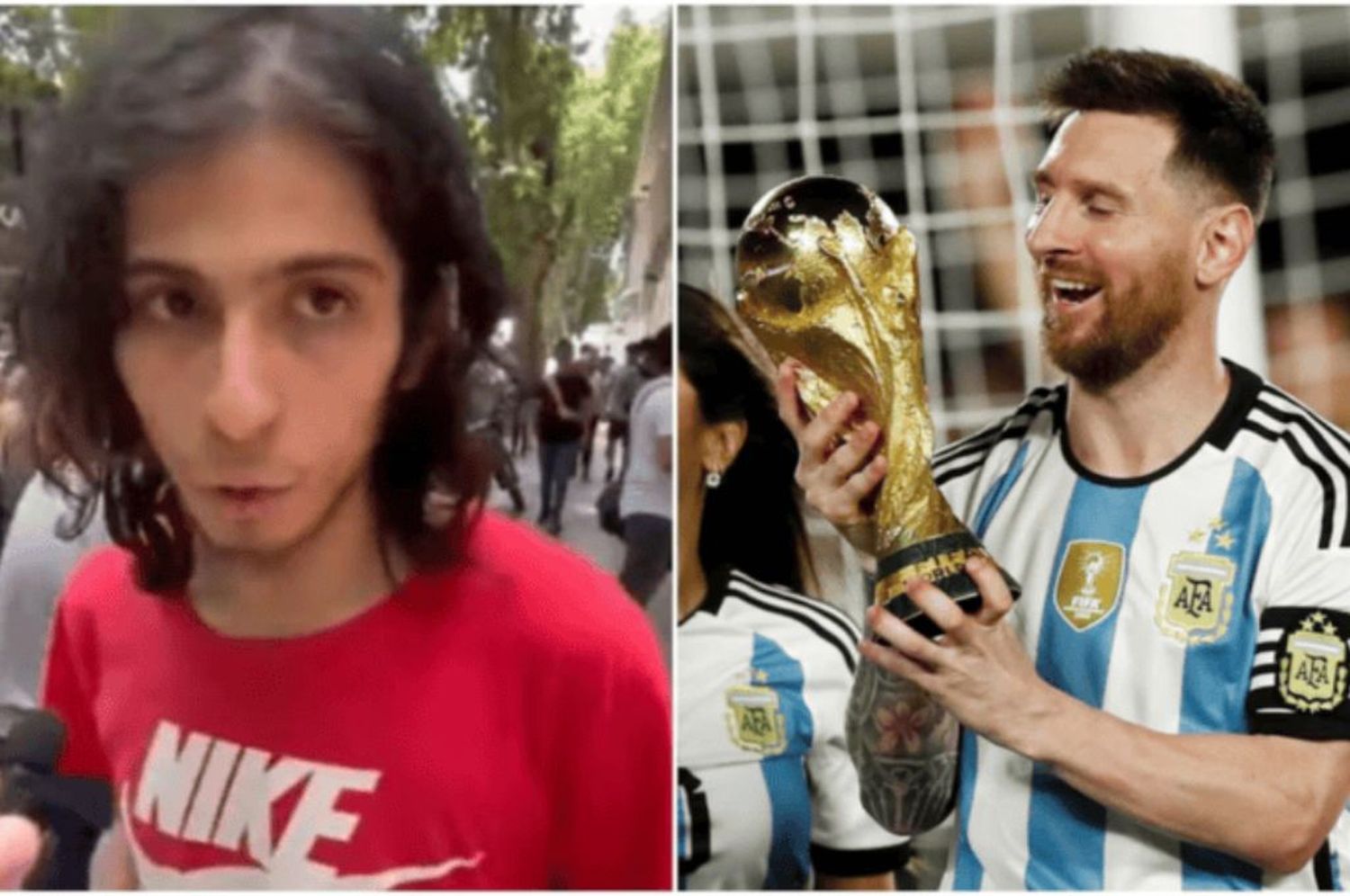 imagen Un joven interrumpió el velatorio de Lanata con delirantes teorías sobre Messi