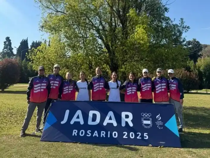 Rafaelinos representando a la delegación santafesina en los JADAR 2025
