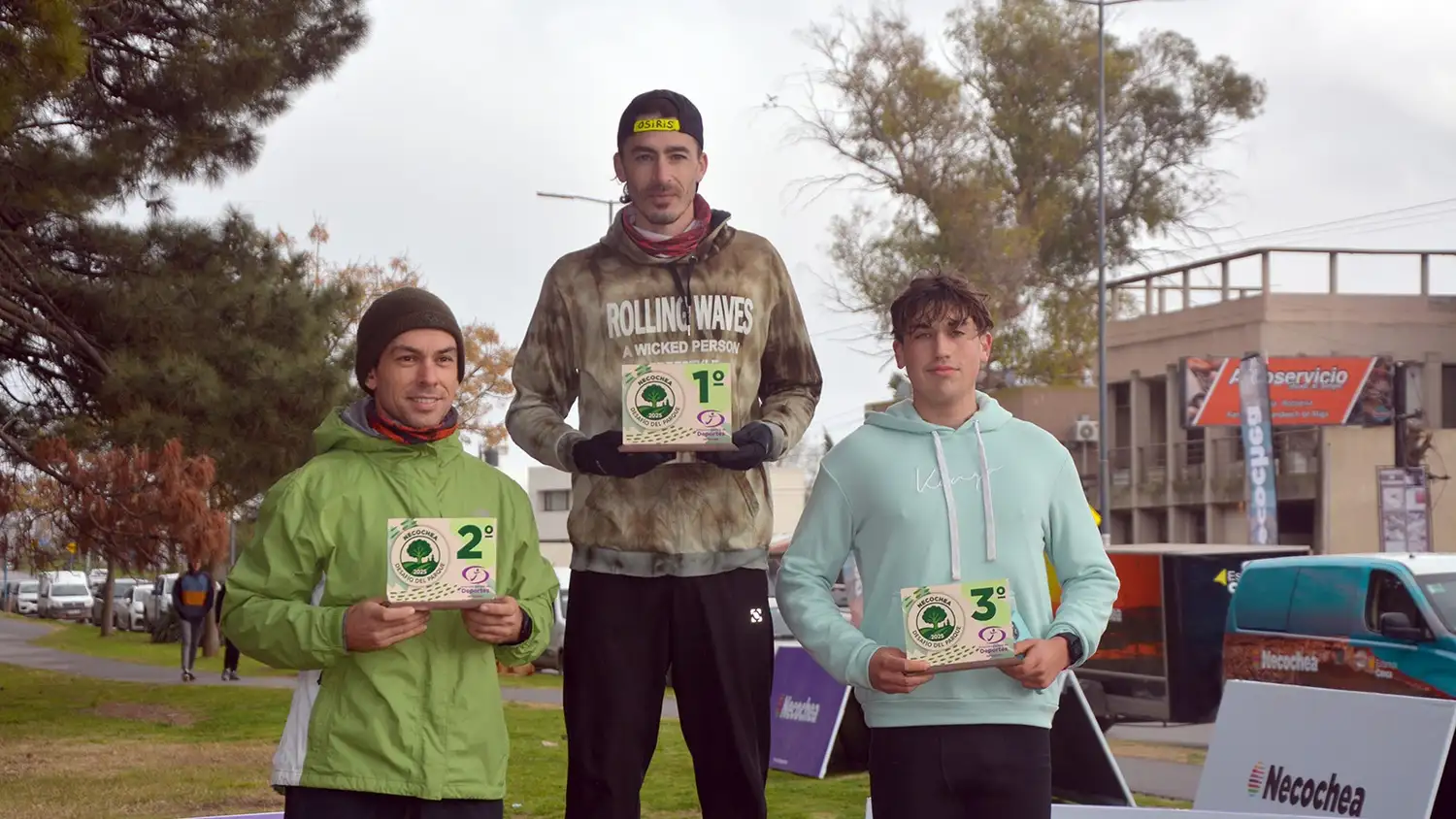 Podio Caballeros 8 kms