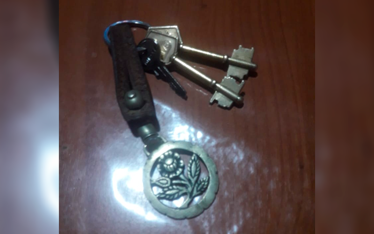 Encontraron llaves en Dr. Rojas casi Sarmiento