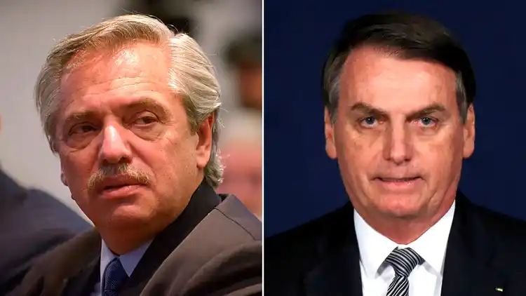 Bolsonaro le propuso a Alberto Fernández reunirse el 1 de marzo en Montevideo