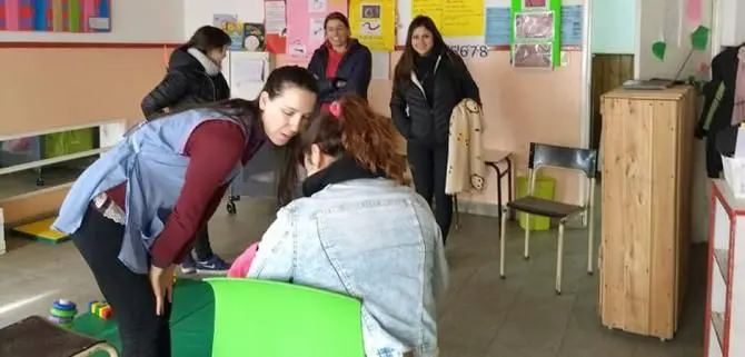 Habilitaron la sala maternal para bebés de estudiantes secundarias