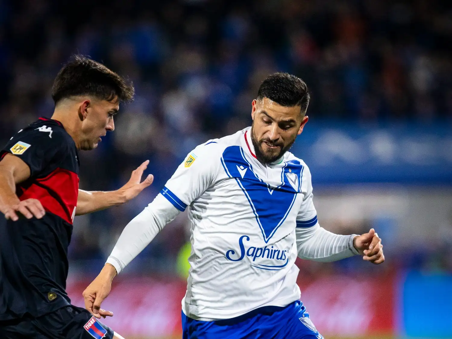 Vélez hizo la diferencia en el primer tiempo.