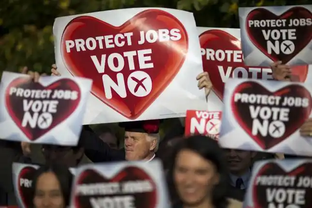 Escocia le dijo “No” a la independencia en una jornada electoral histórica 