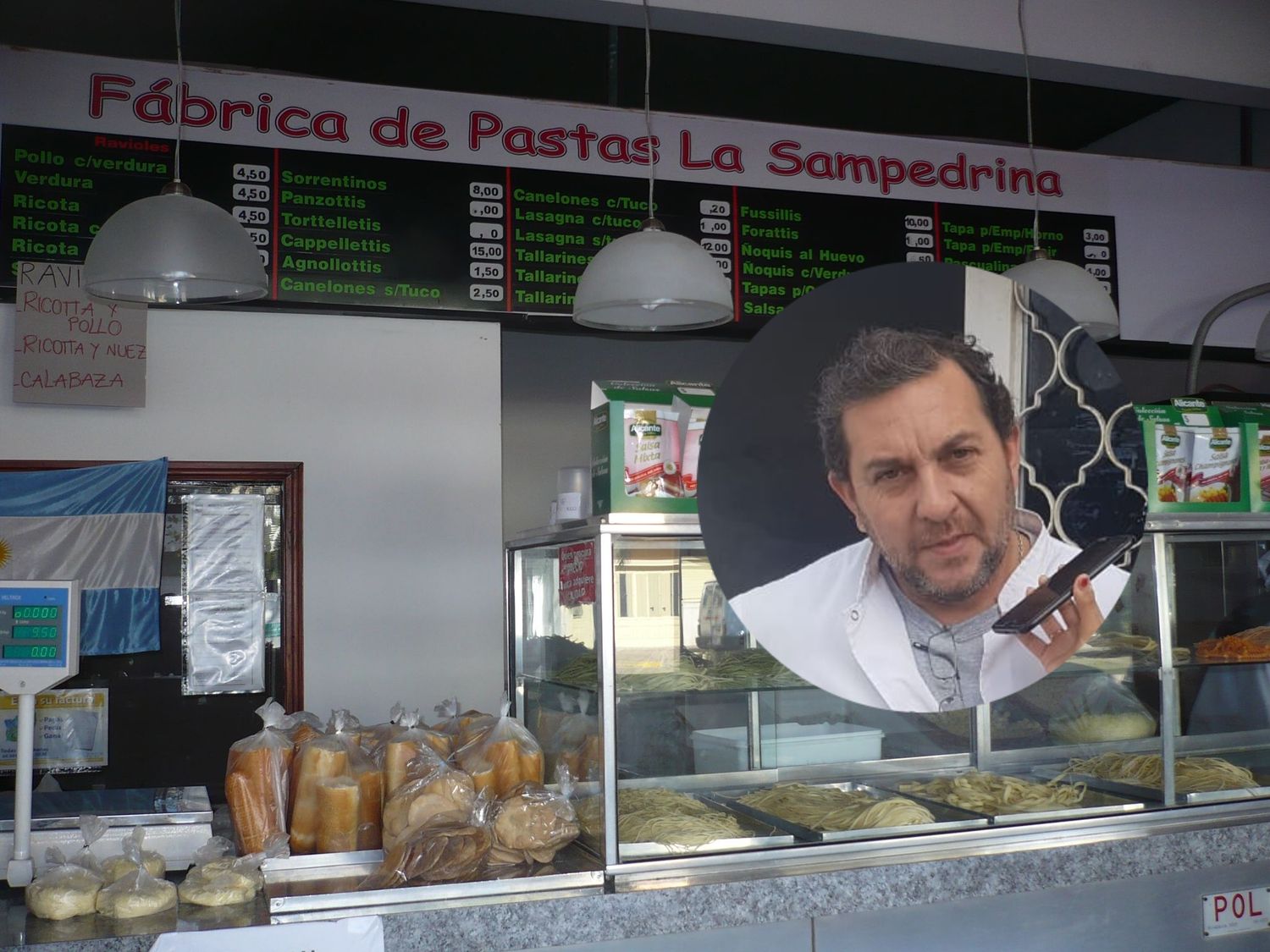 Luto en pastas frescas La Sampedrina: falleció Hernán Méndez, continuador del sueño de los fundadores