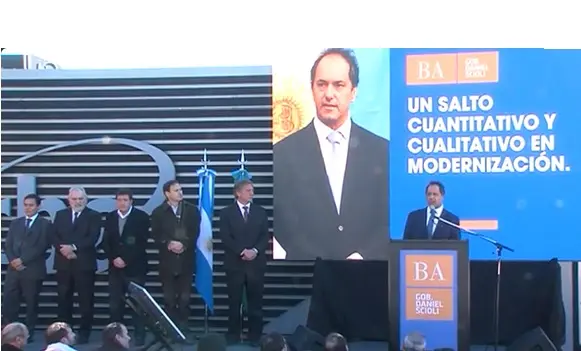 Scioli: "La Provincia es la locomotora del desarrollo"
