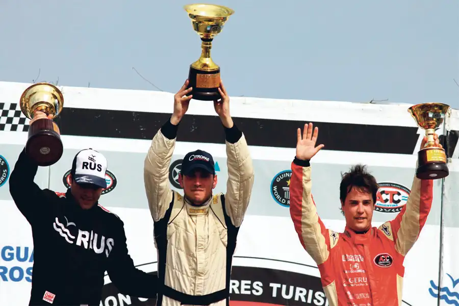 Sebastian Reynoso volvió a subirse al podio en el TC Pista Mouras