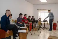 Se desarrolló la Clínica de Percusión en la EMMIM