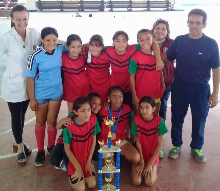 La EPEP 57, campeón en el fútbol 5 femenino