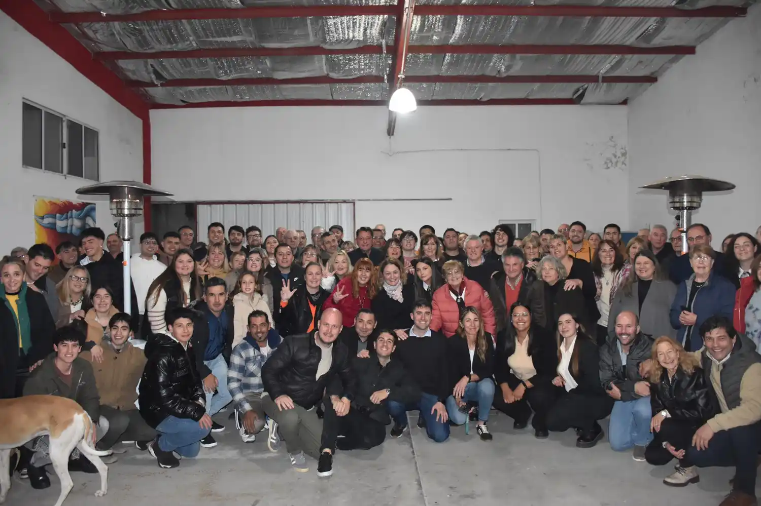 Un equipo pensado para las próximas generaciones. Yocco y su lista junto a los referentes de UNIDOS en Elortondo