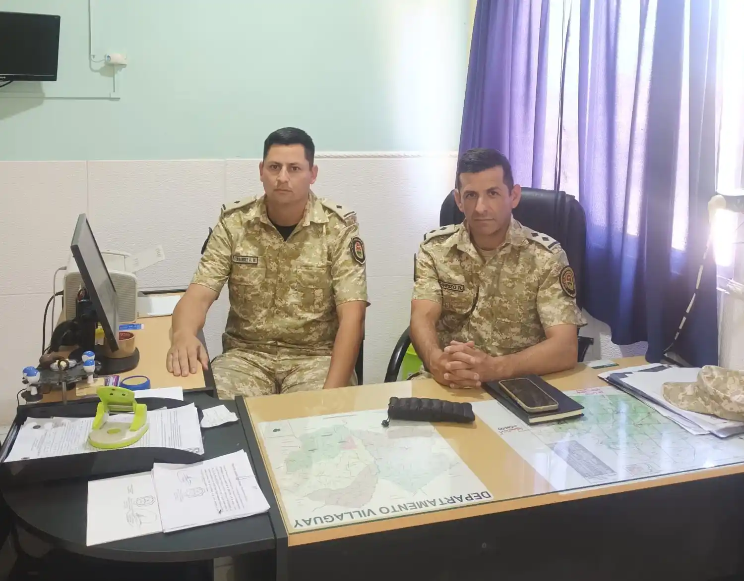 Presentaron a las nuevas autoridades de la Brigada Abigeato en una reunión de coordinación en Villaguay