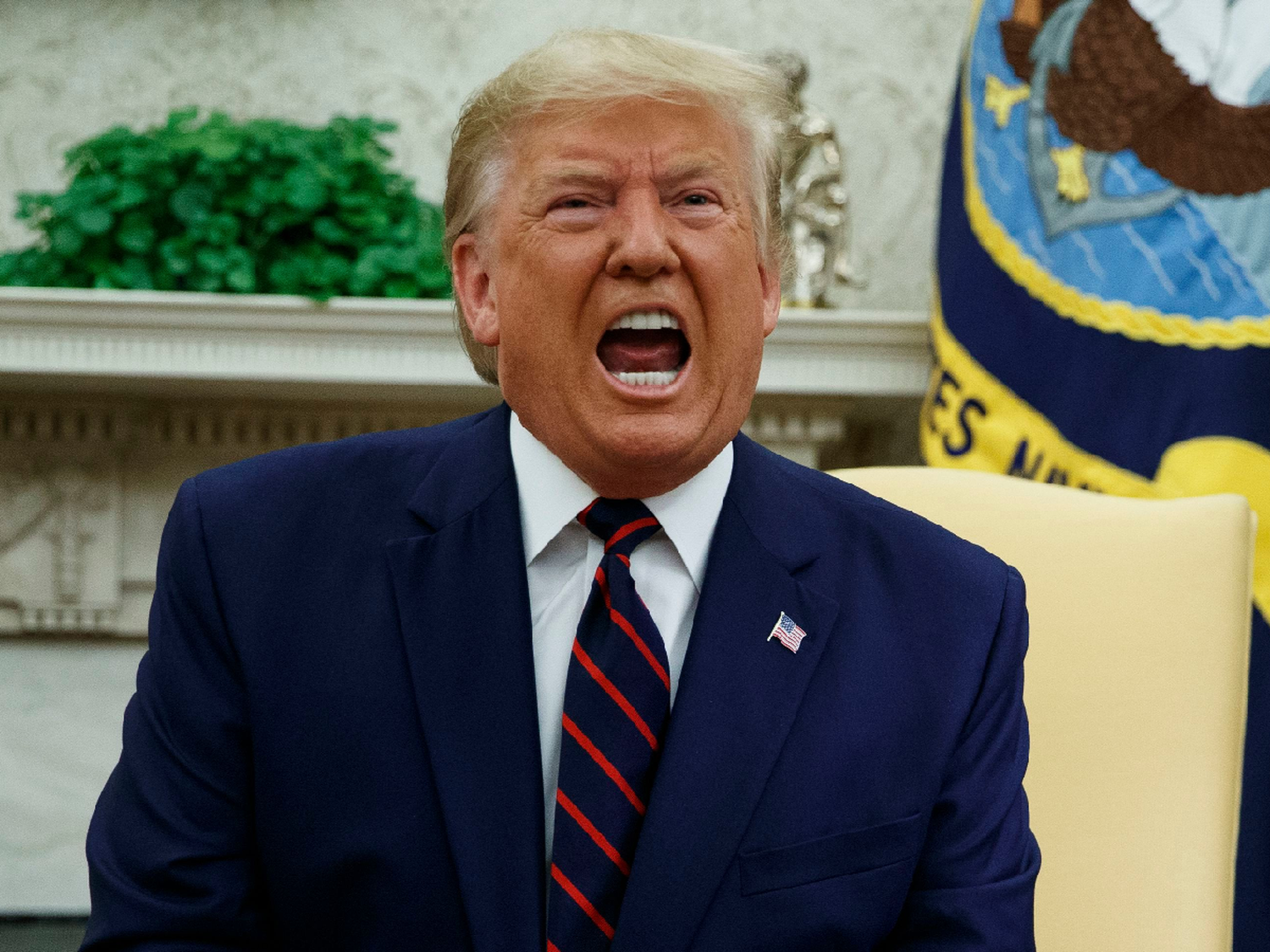 Trump, a juicio político acusado de abuso de poder